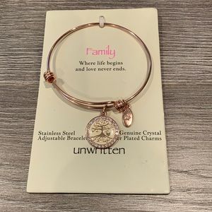 Unwritten family bracelet